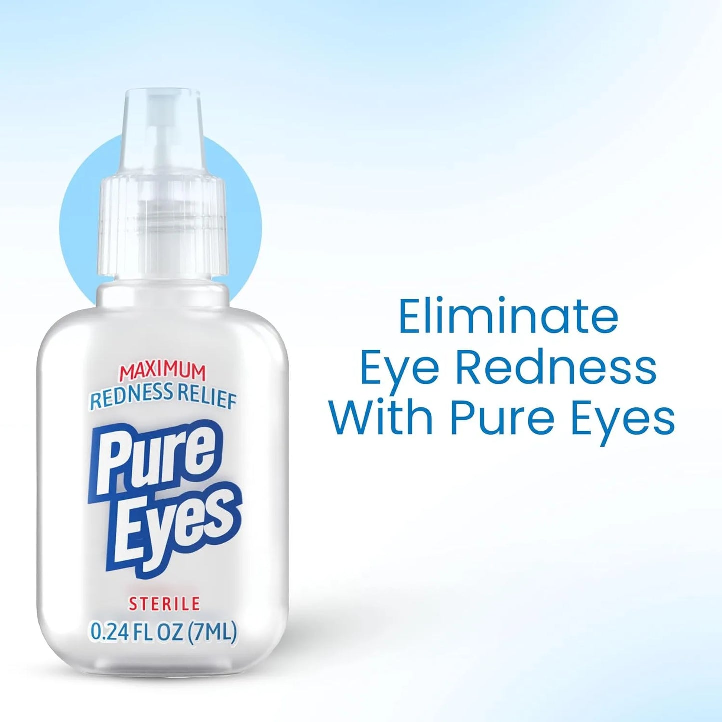 Pure Eyes® Maximum Redness Relief, 1-pack - ClearEyesKungen